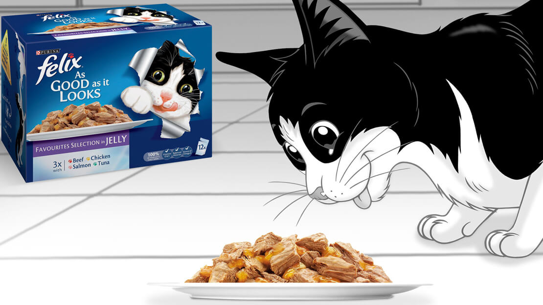 Felix cat food as hotsell good as it looks